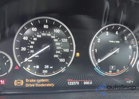 2014 BMW X5 xDrive50I z USA, uszkodzony, nr VIN 5UXKR6C54E0C02423